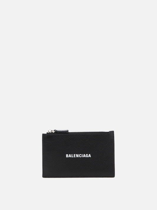 Portacarte 100% calf leather  Nero - Balenciaga Uomo | PDP | VIETTI Online Store 
