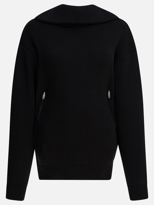 Maglioni con mezza zip Solid colour  Nero - Balenciaga Donna | PDP | VIETTI Online Store 
