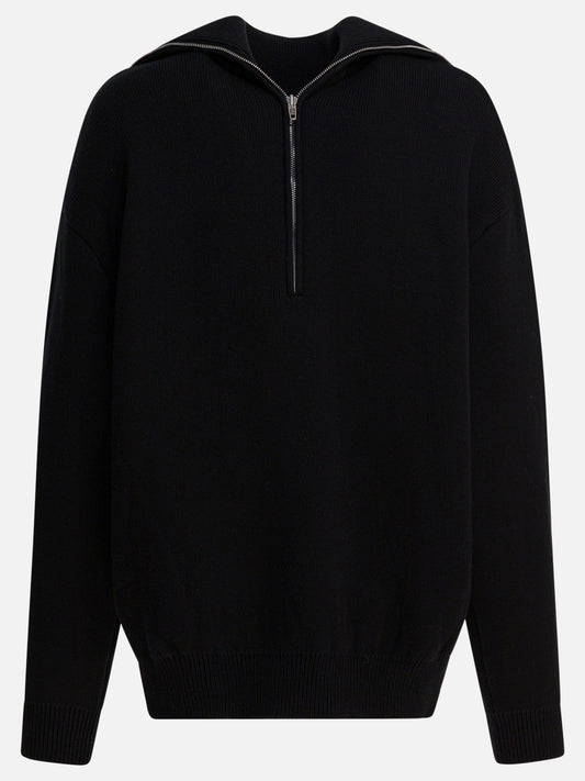 Maglioni con mezza zip Solid colour  Nero - Balenciaga Donna | PDP | VIETTI Online Store | 2
