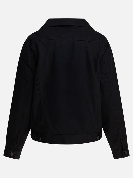 Giacche in denim Solid colour  Nero - Balenciaga Donna | PDP | VIETTI Online Store | 2
