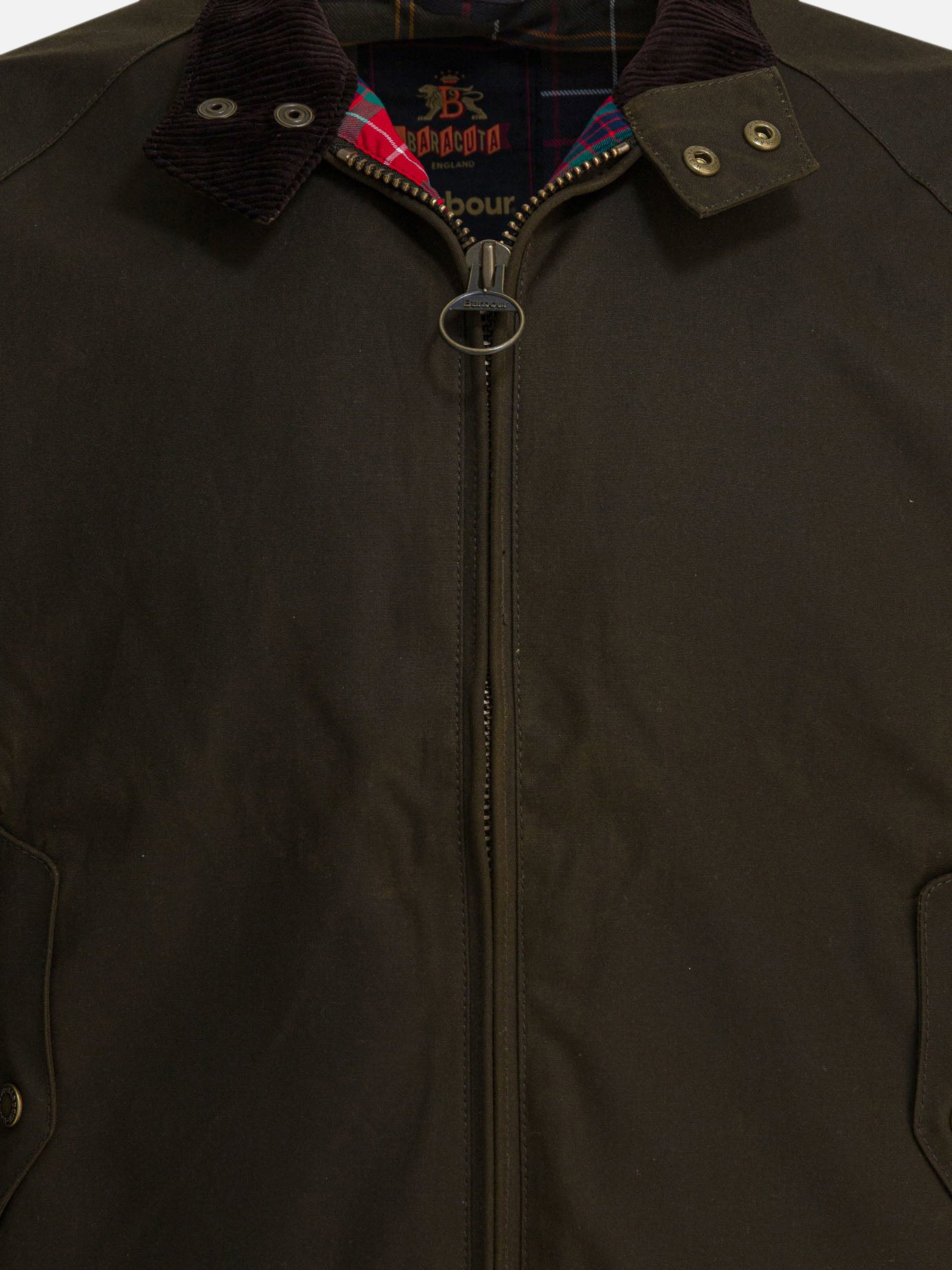 Bomber Solid colour  Verde - Baracuta Uomo | PDP | VIETTI Online Store | Zoom-Modal_3
