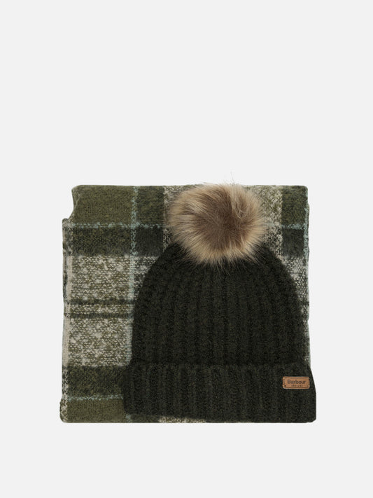 Sciarpe con frange 97% polyester 3% elastane  Verde - Barbour Donna | PLP | VIETTI Online Store 
