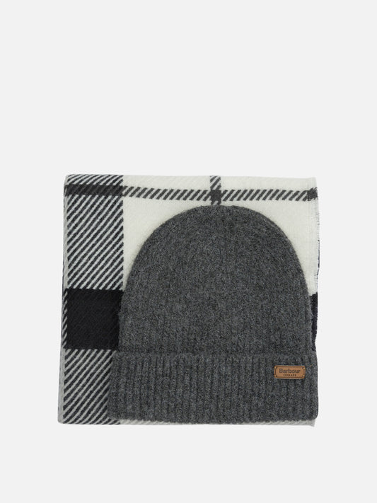 Sciarpe con frange 97% polyester 3% elastane  Grigio - Barbour Donna | PLP | VIETTI Online Store 
