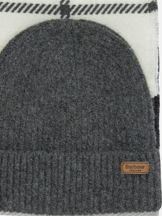 Sciarpe con frange 97% polyester 3% elastane  Grigio - Barbour Donna | PLP | VIETTI Online Store | 2
