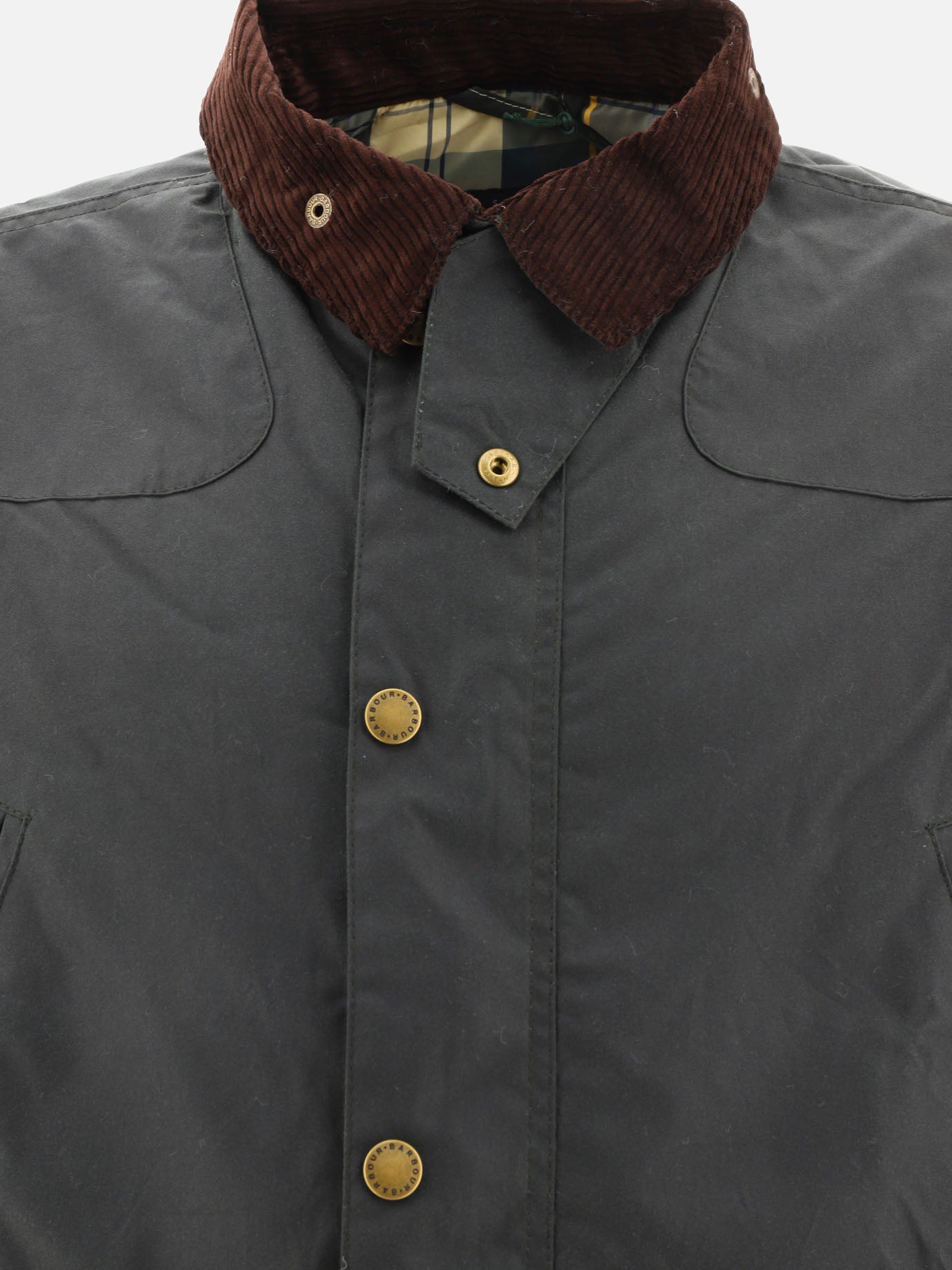 Quilted & Utility Jackets Solid colour  Beige - Barbour Men | PDP | VIETTI Online Store | thumbnail_3