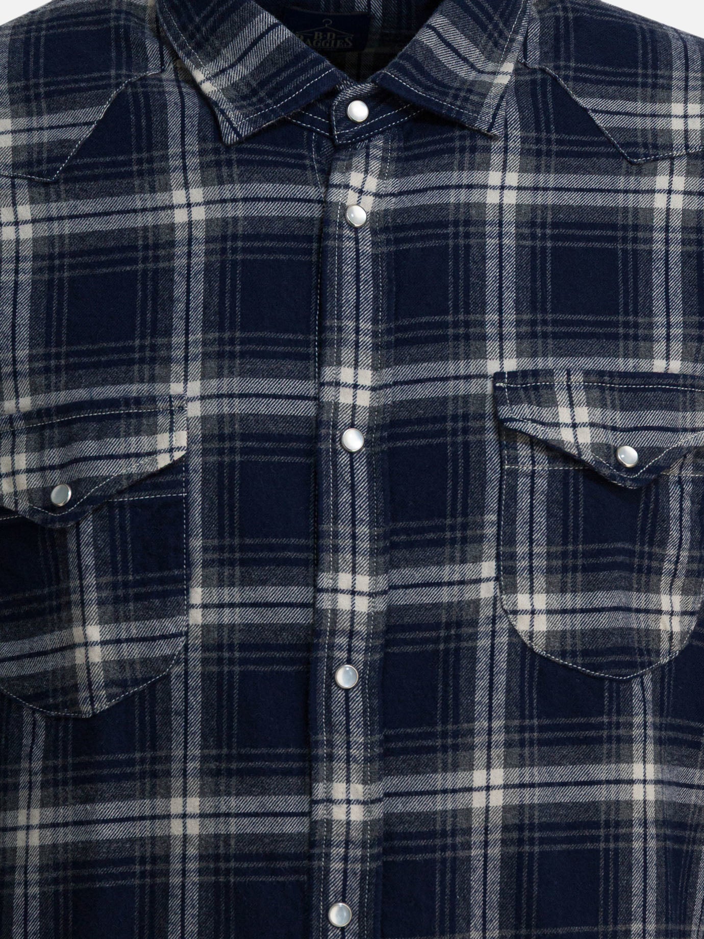 Camicie casual Check  Blu - BD BAGGIES Uomo | PDP | VIETTI Online Store | thumbnail_3