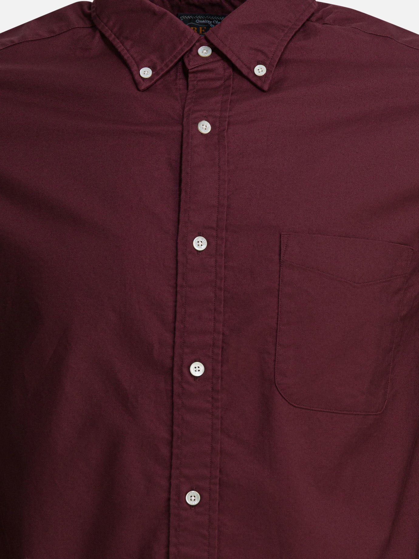 Casual shirts Solid colour  Bordeaux - Beams Plus Men | PDP | VIETTI Online Store | Zoom-Modal_3
