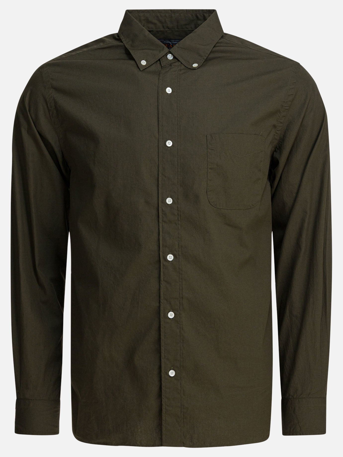 Casual shirts Solid colour  Green - Beams Plus Men | PDP | VIETTI Online Store | Zoom-Modal
