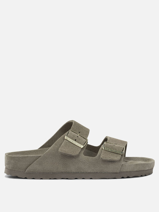 Sandali bassi 100% leather  Grigio - Birkenstock Donna | VIETTI Online Store 
