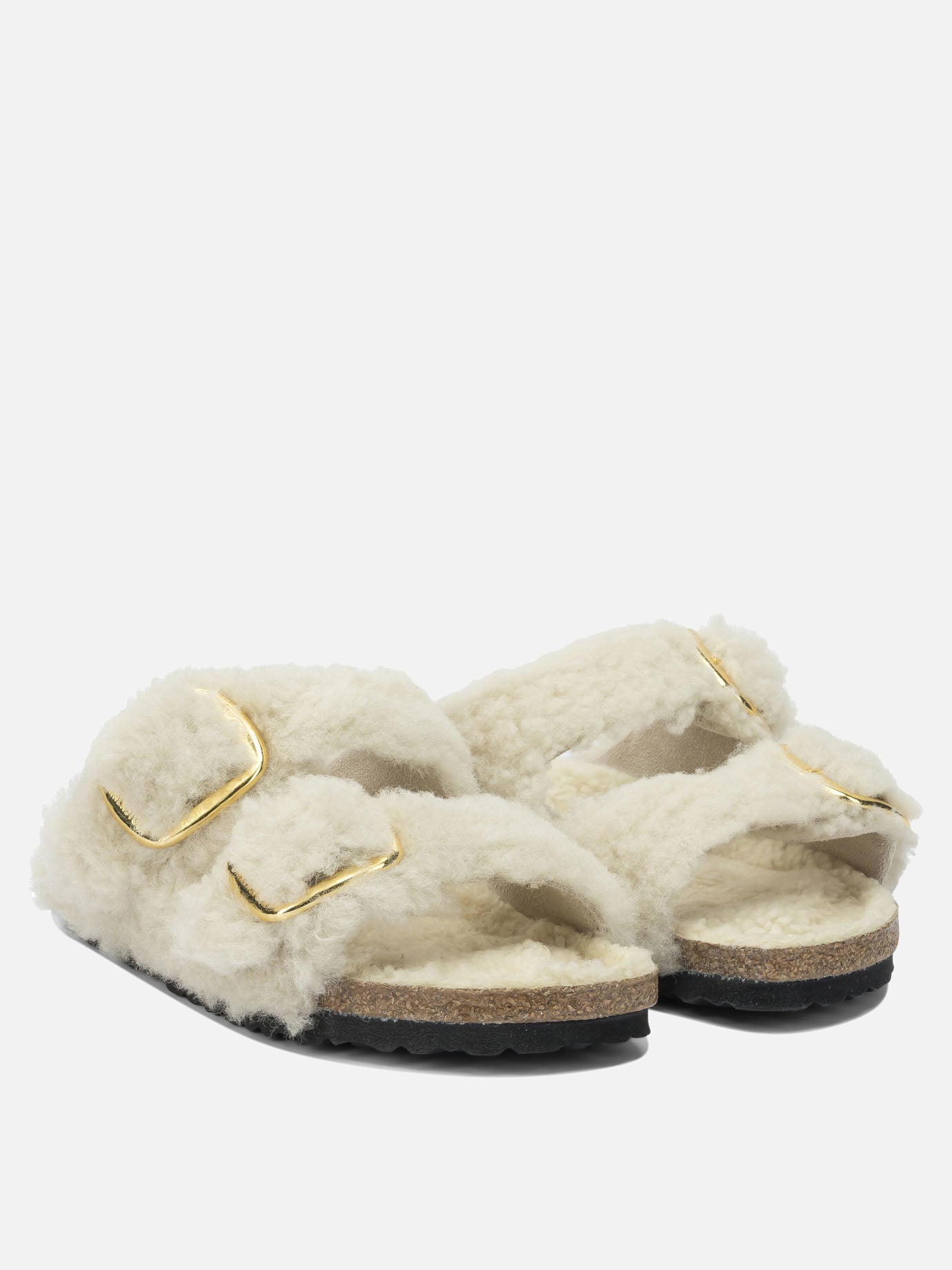 Flat sandals 100% leather - 100% rubber  White - Birkenstock Women | PDP | VIETTI Online Store | Zoom-Modal_2

