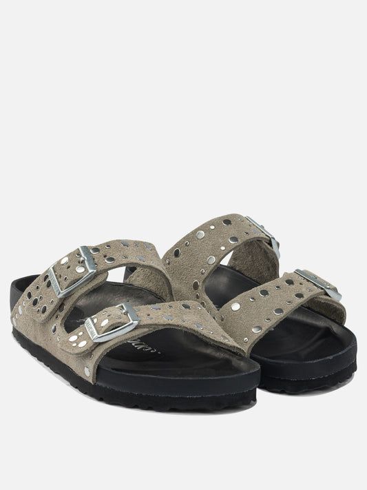 Sandali bassi 100% leather  Grigio - Birkenstock Donna | VIETTI Online Store | 2

