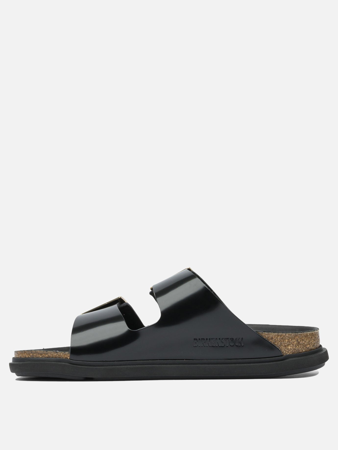 Flat sandals 100% leather - 100% EVA  Black - Birkenstock Women | PDP | VIETTI Online Store | thumbnail_3