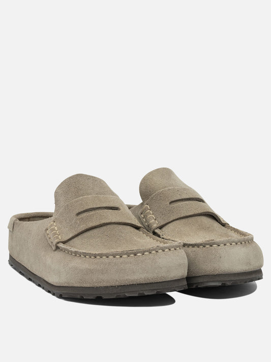 Slippers 100% leather - 100% rubber  Beige - Birkenstock Women | PLP | VIETTI Online Store | 2
