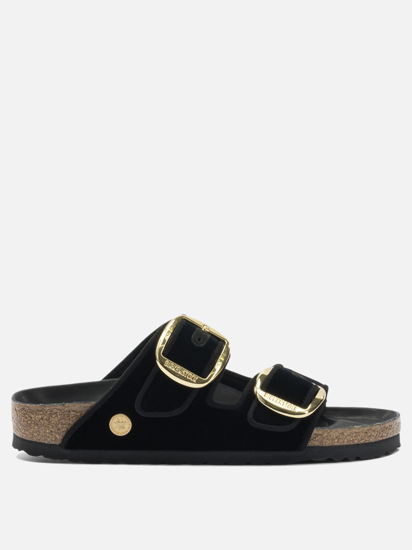 Flat sandals 100% leather  Black - Birkenstock Women | PDP | VIETTI Online Store | thumbnail