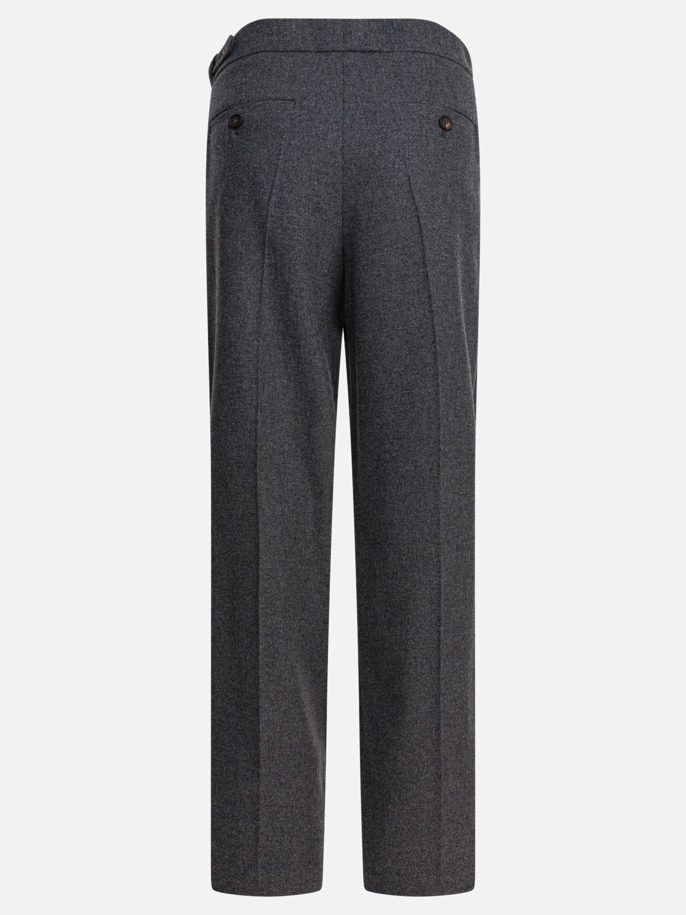Pantaloni casual Pinstriped  Grigio - Brunello Cucinelli Donna | PDP | VIETTI Online Store | Zoom-Modal_2
