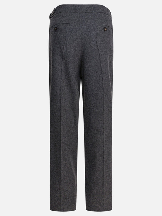 Pantaloni casual Pinstriped  Grigio - Brunello Cucinelli Donna | PDP | VIETTI Online Store | 2
