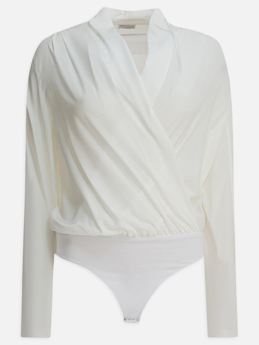 Casual shirts Solid colour  White - Brunello Cucinelli Women | PDP | VIETTI Online Store 
