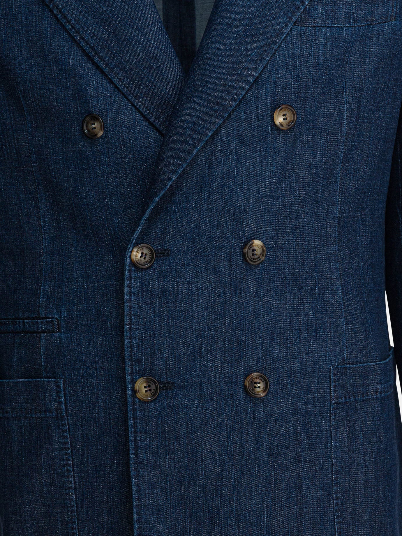 Blazer Solid colour  Blu - Brunello Cucinelli Uomo | PDP | VIETTI Online Store | Zoom-Modal_3

