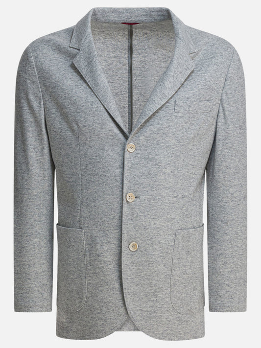 Blazers Solid colour  Grey - Brunello Cucinelli Men | PLP | VIETTI Online Store 
