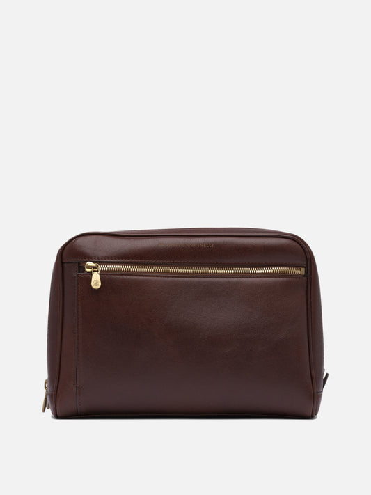 100% leather 100% leather  Marrone - Brunello Cucinelli Uomo | PLP | VIETTI Online Store 
