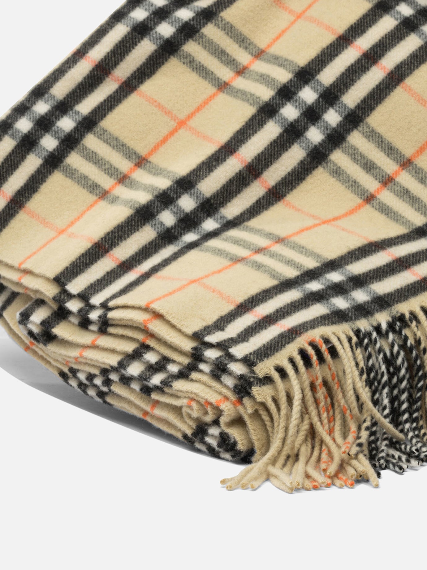 Blankets Check  Beige - Burberry Woman | PDP | VIETTI Online Store | thumbnail_2