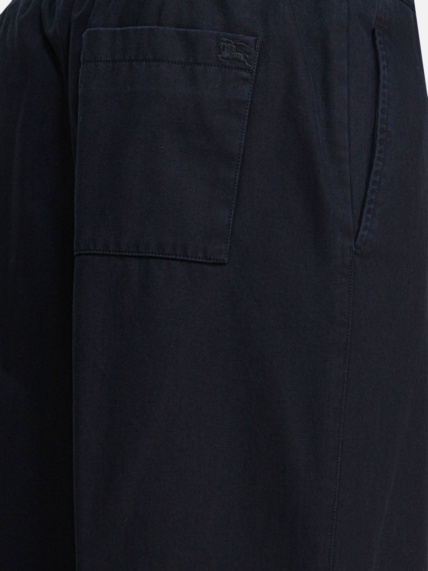 Pantaloni casual Solid colour  Nero - Burberry Uomo | PDP | VIETTI Online Store | Zoom-Modal_4
