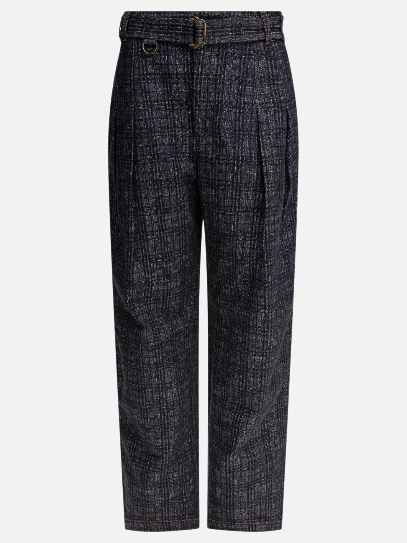 Pantaloni casual Check  Blu - Burberry Donna | PDP | VIETTI Online Store | thumbnail