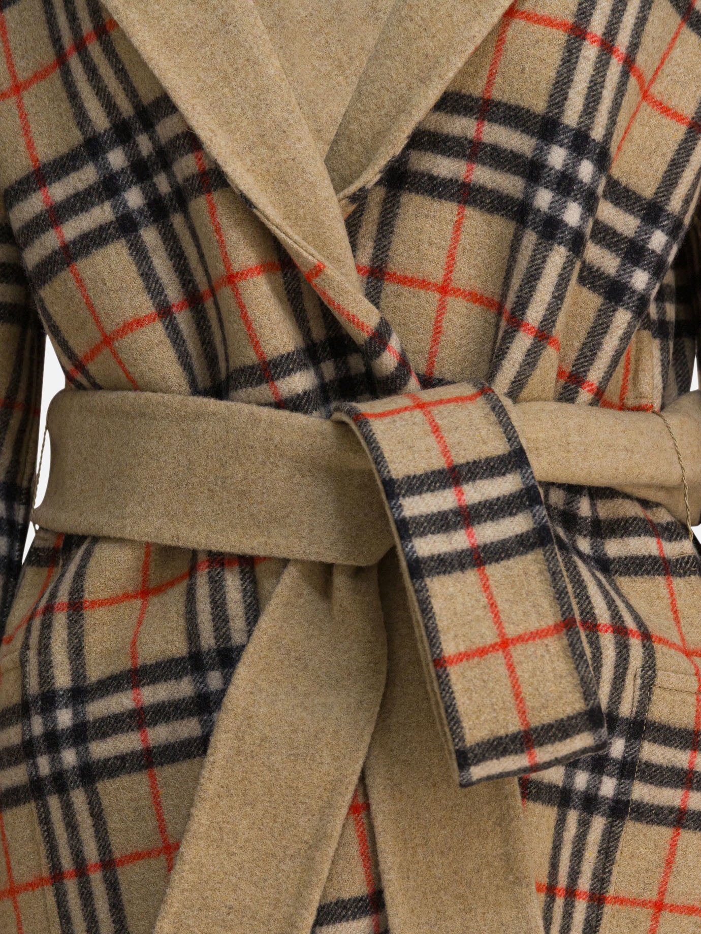 Cappotti lunghi Check  Beige - Burberry Donna | PDP | VIETTI Online Store | thumbnail_6