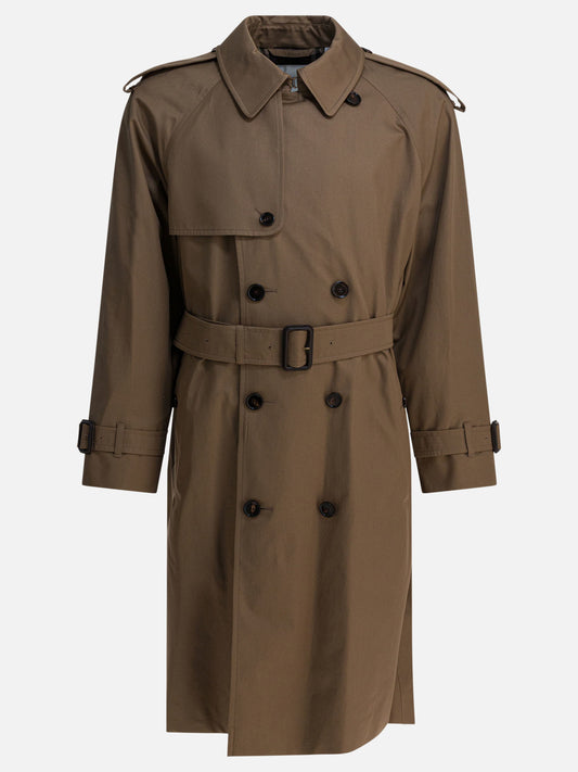Impermeabili & Trench Solid colour  Marrone - Burberry Uomo | VIETTI Online Store 
