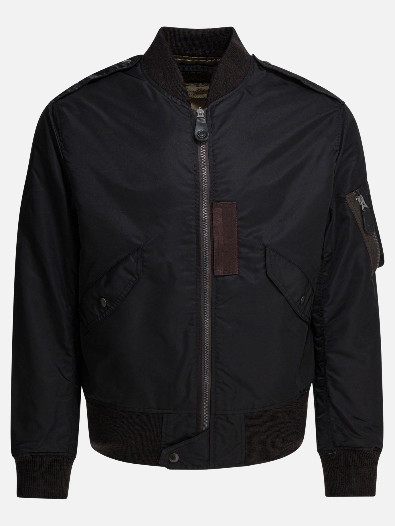 Bomber jackets Solid colour  Black - Buzz Rickson&#39;s Men | PDP | VIETTI Online Store | thumbnail