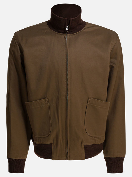 Bomber Solid colour  Marrone - Buzz Rickson's Uomo | PLP | VIETTI Online Store 
