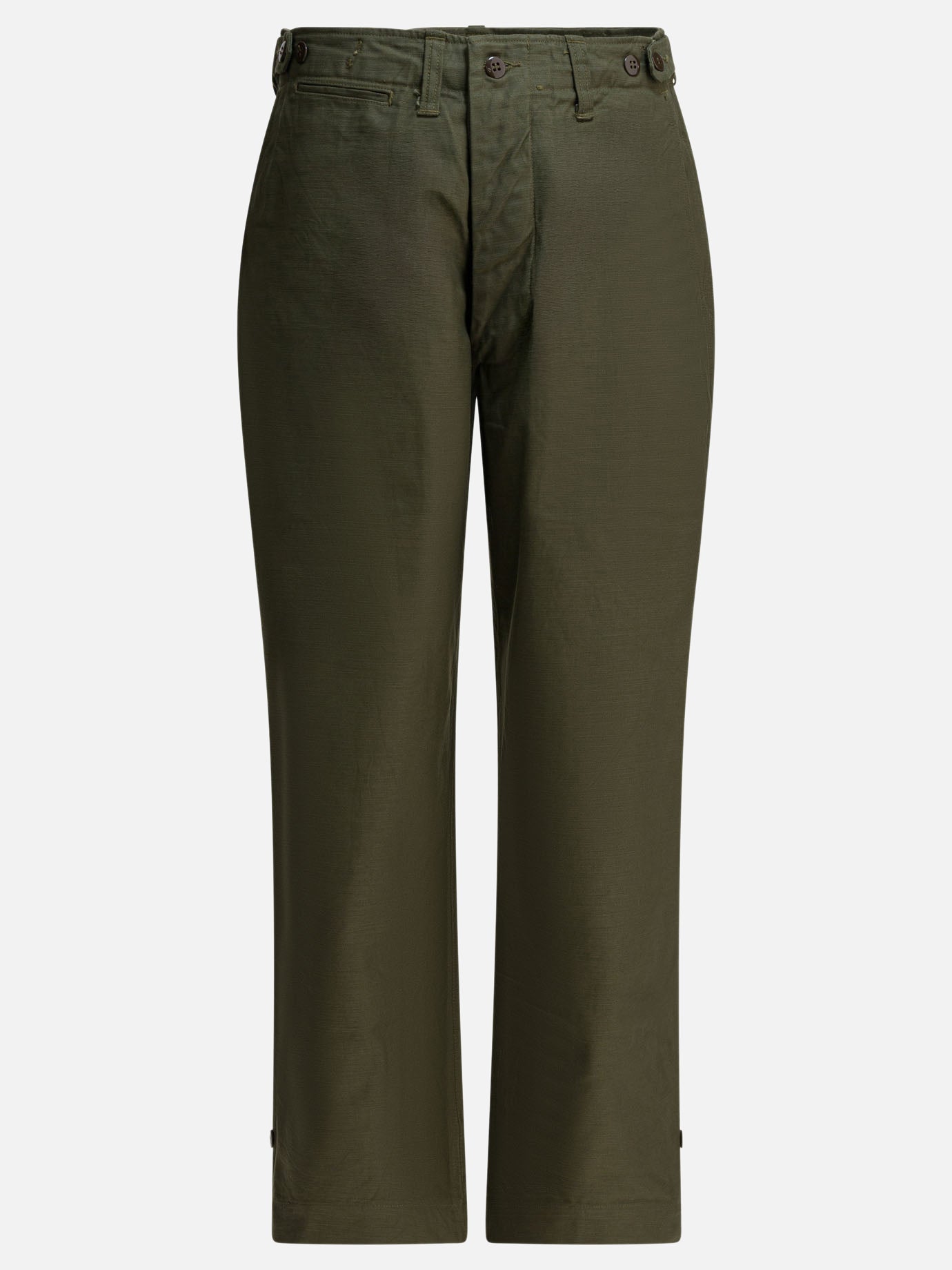 Cargo & parachute trousers Solid colour  Green - Buzz Rickson's Men | PDP | VIETTI Online Store | Zoom-Modal
