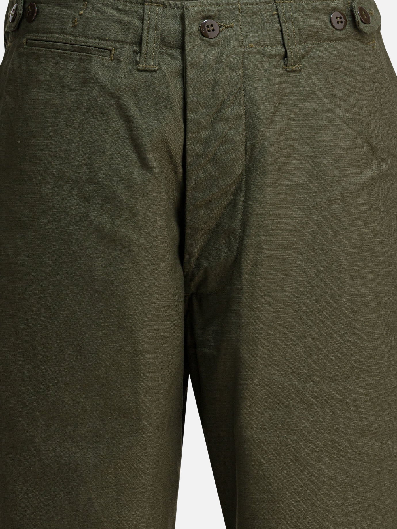 Cargo & parachute trousers Solid colour  Green - Buzz Rickson's Men | PDP | VIETTI Online Store | Zoom-Modal_3
