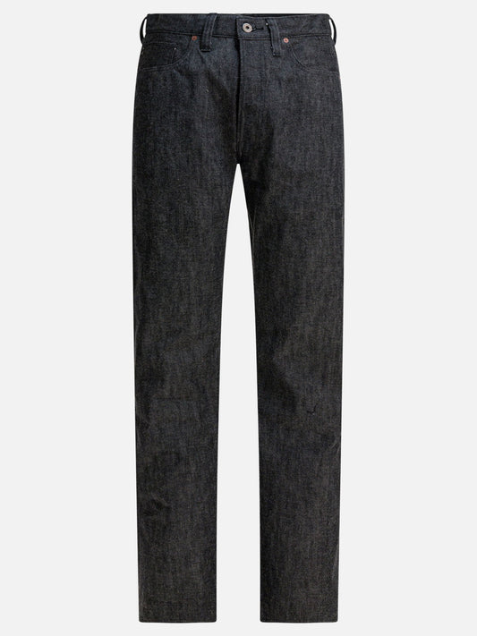 Jeans a gamba dritta Solid colour  Nero - Buzz Rickson's Uomo | PLP | VIETTI Online Store 
