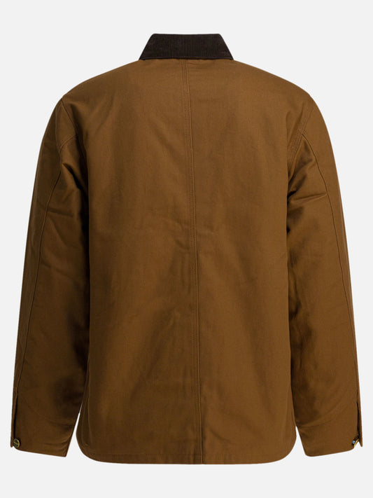 Giacche leggere & Trapuntate Logo  Marrone - Carhartt WIP Uomo | PLP | VIETTI Online Store | 2
