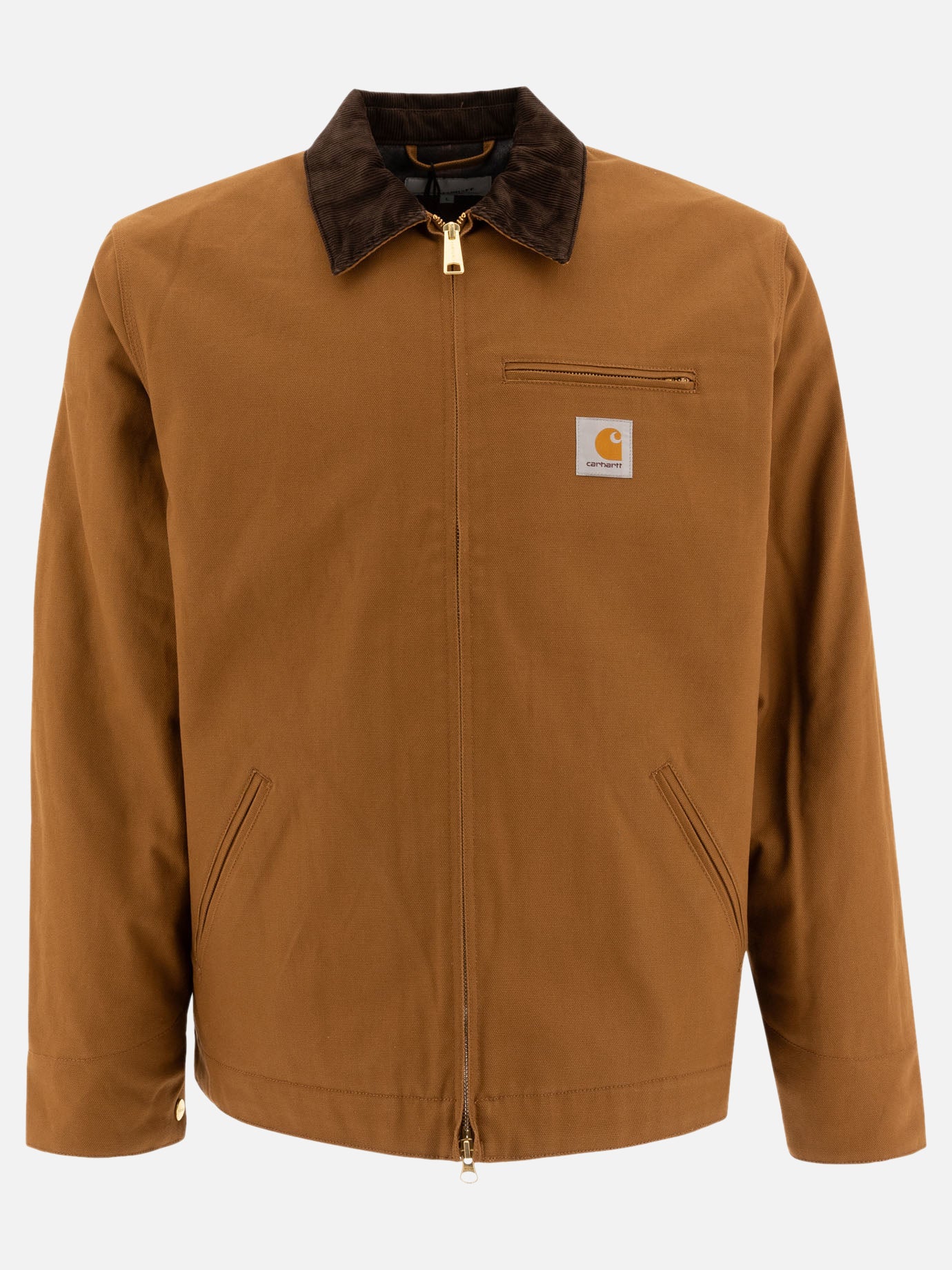 Giacche overshirt Logo  Marrone - Carhartt WIP Uomo | PDP | VIETTI Online Store | thumbnail