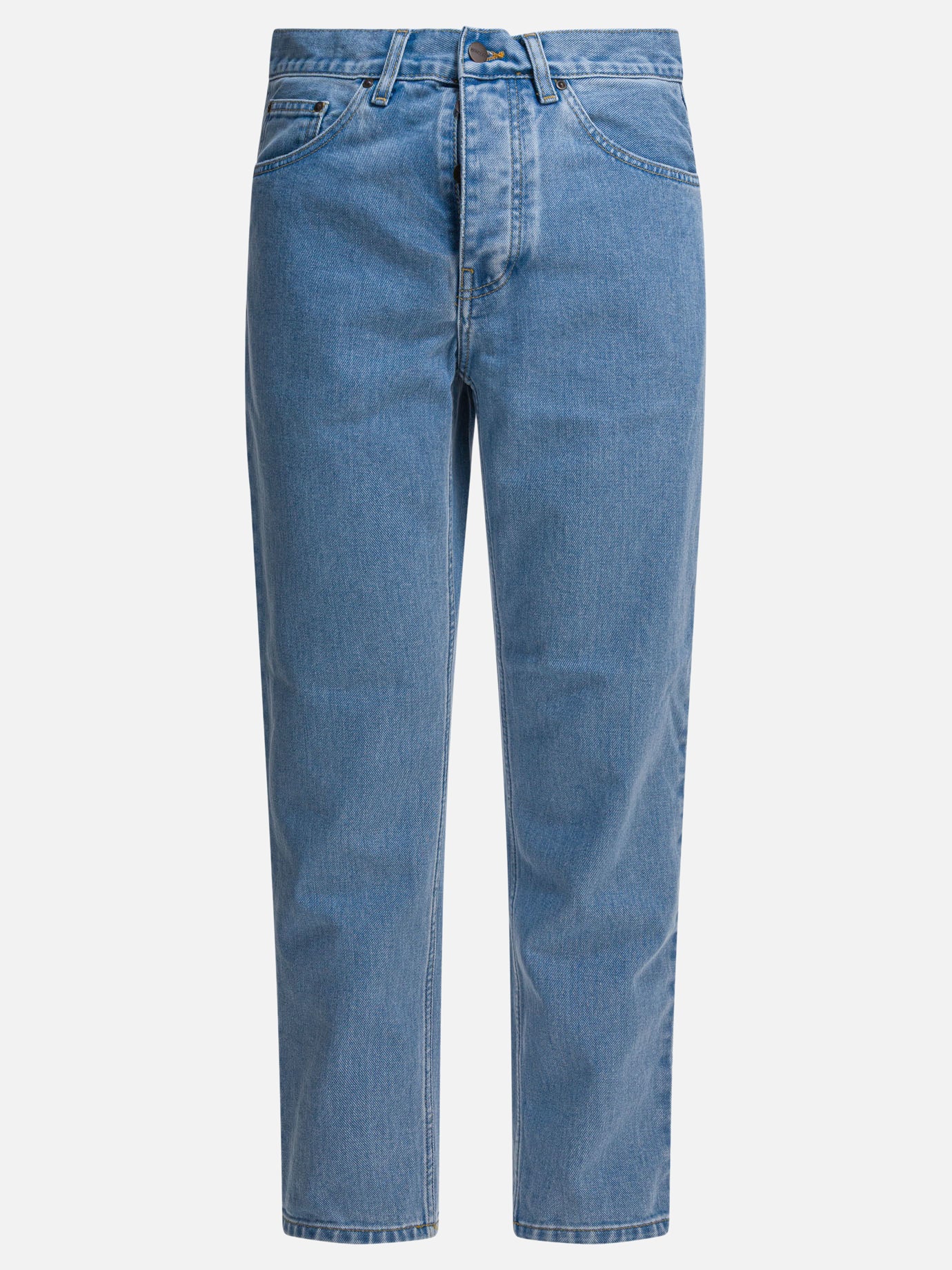 Jeans a gamba dritta Denim  Blu - Carhartt WIP Uomo | PDP | VIETTI Online Store | thumbnail