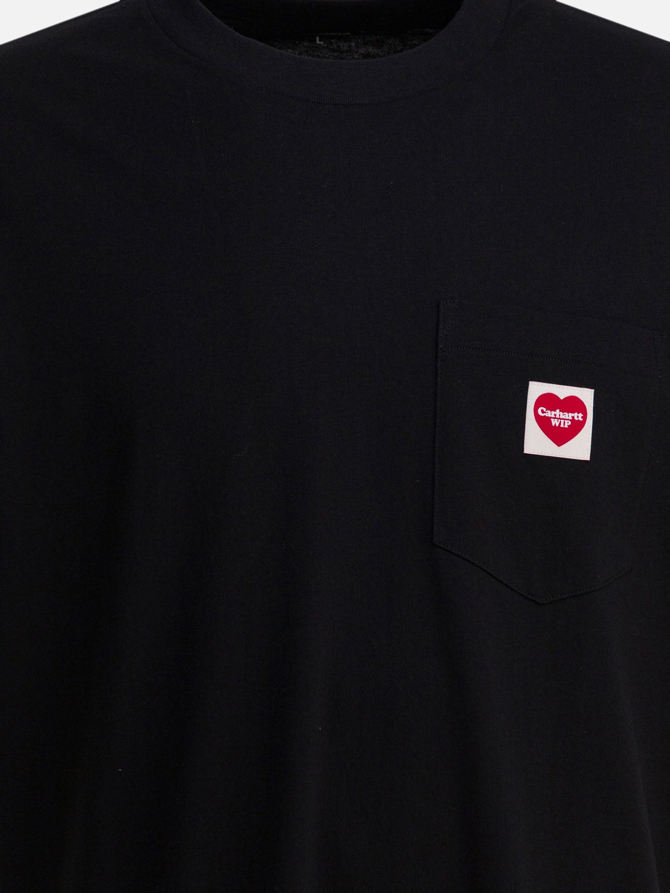 T-shirt girocollo Solid colour  Nero - Carhartt WIP Uomo | PDP | VIETTI Online Store | thumbnail_3