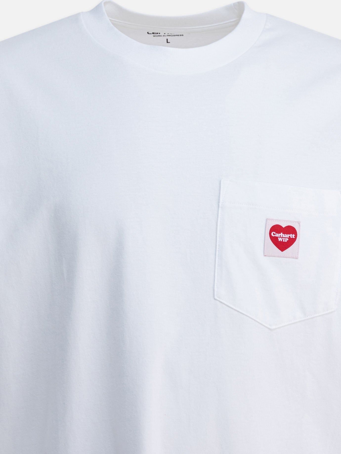 T-shirt girocollo Solid colour  Bianco - Carhartt WIP Uomo | PDP | VIETTI Online Store | Zoom-Modal_3
