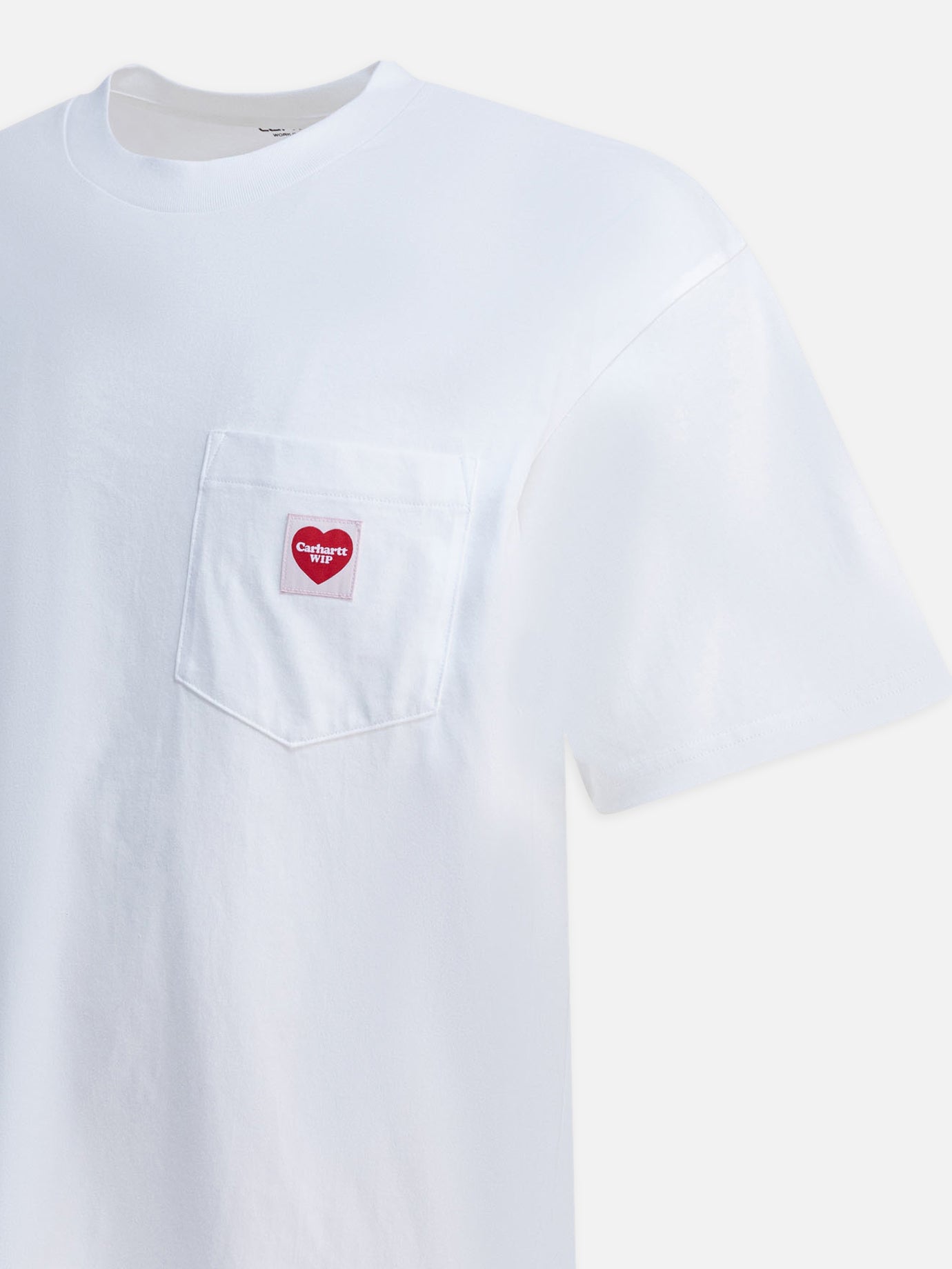 T-shirt girocollo Solid colour  Bianco - Carhartt WIP Uomo | PDP | VIETTI Online Store | thumbnail_4
