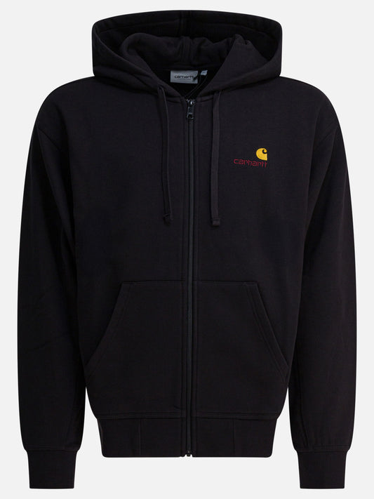 Felpe con zip Logo  Nero - Carhartt WIP Uomo | VIETTI Online Store 
