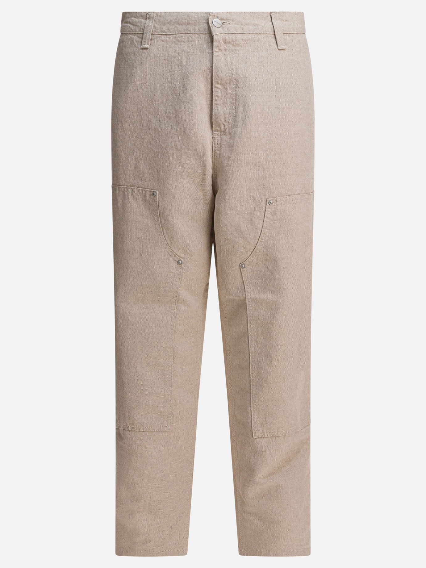 Work pants Solid colour  Beige - Carhartt WIP Men | PDP | VIETTI Online Store | thumbnail