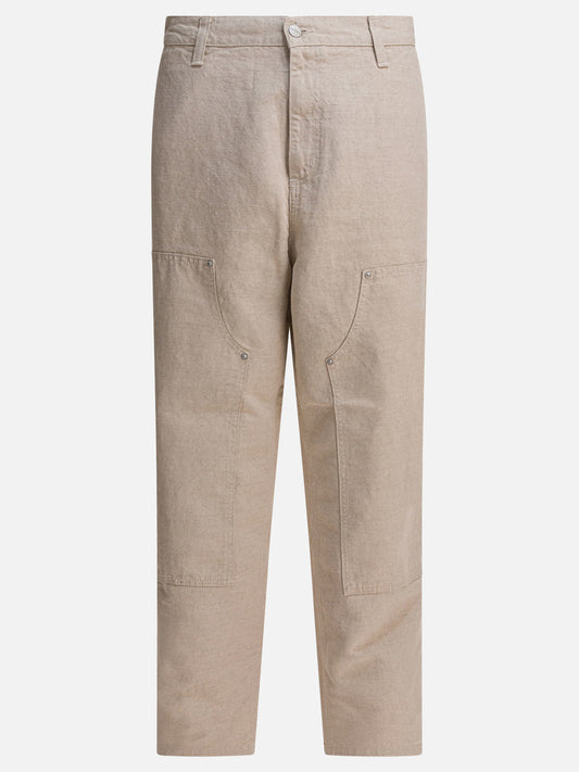 Work pants Solid colour  Beige - Carhartt WIP Men | PLP | VIETTI Online Store 
