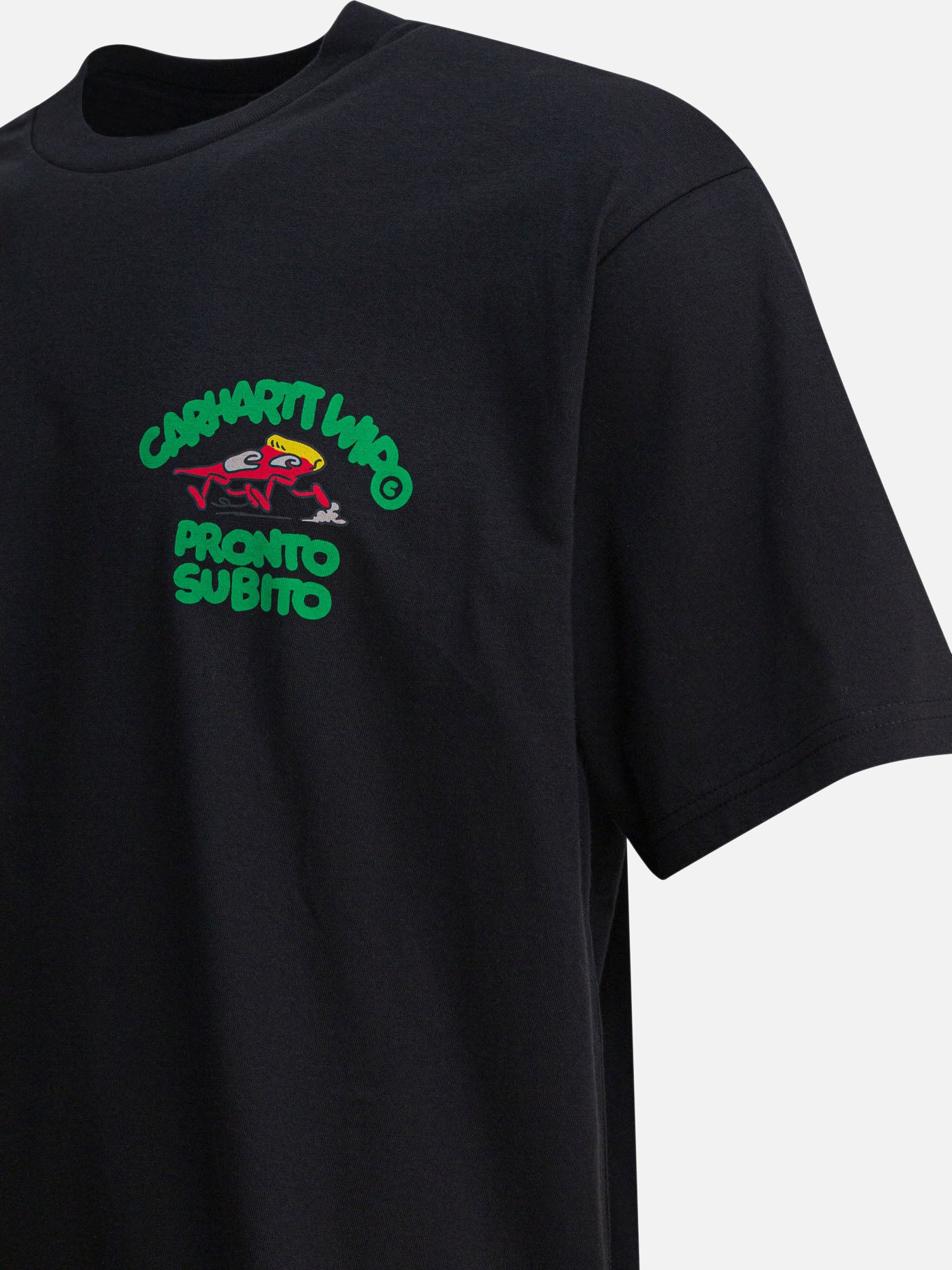 Carhartt WIP &quot;Pronto S/S&quot; T-shirt 21615841_XS Black thumbnail_4