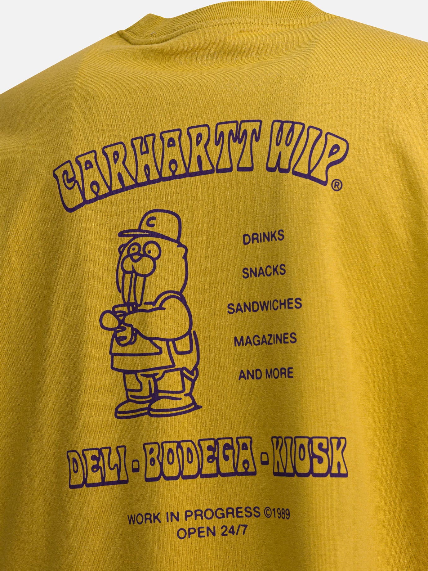 T-shirt girocollo Print  Giallo - Carhartt WIP Uomo | PDP | VIETTI Online Store | Zoom-Modal_4
