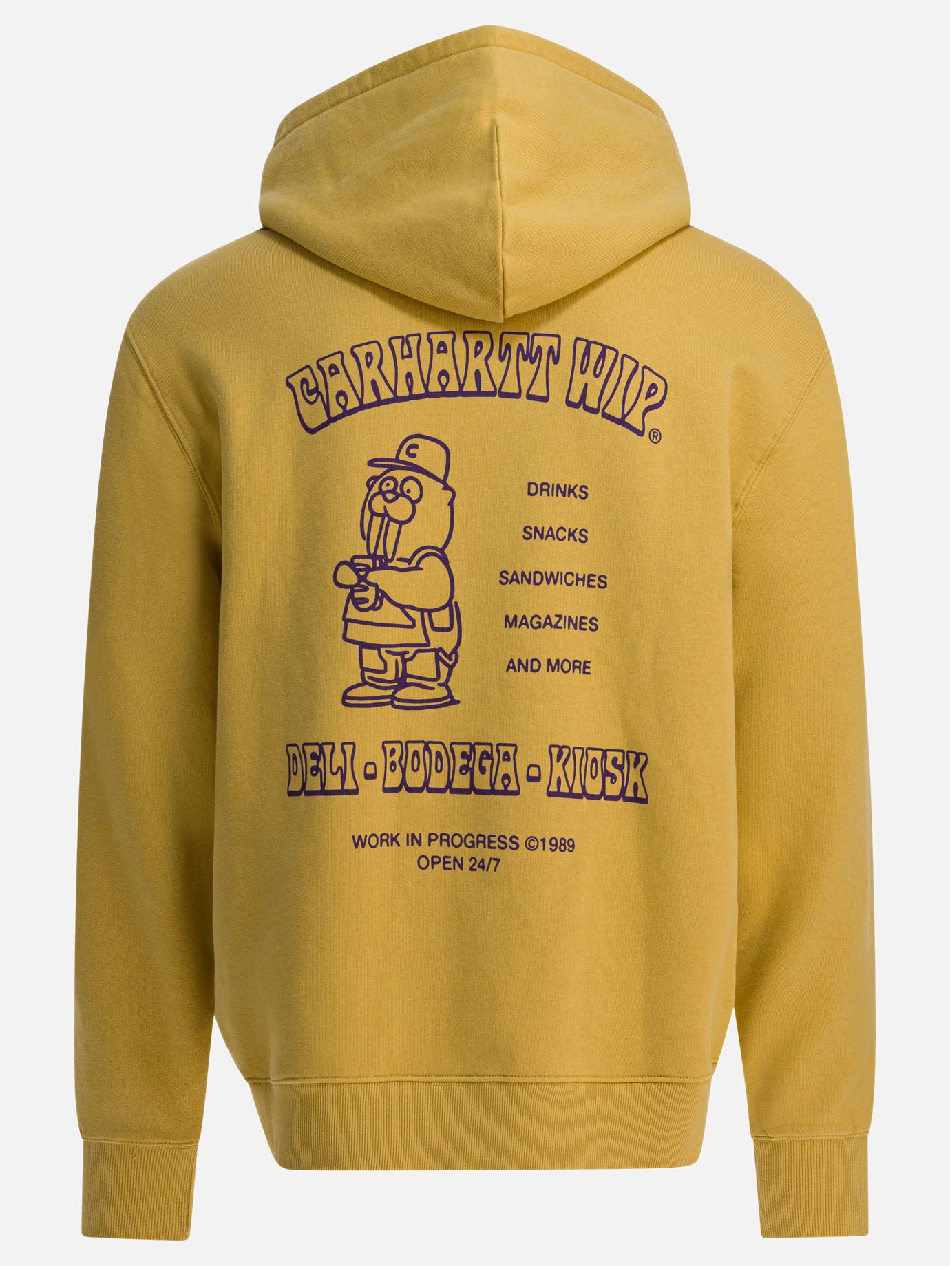 Felpe con cappuccio Logo  Giallo - Carhartt WIP Uomo | PDP | VIETTI Online Store | Zoom-Modal_2
