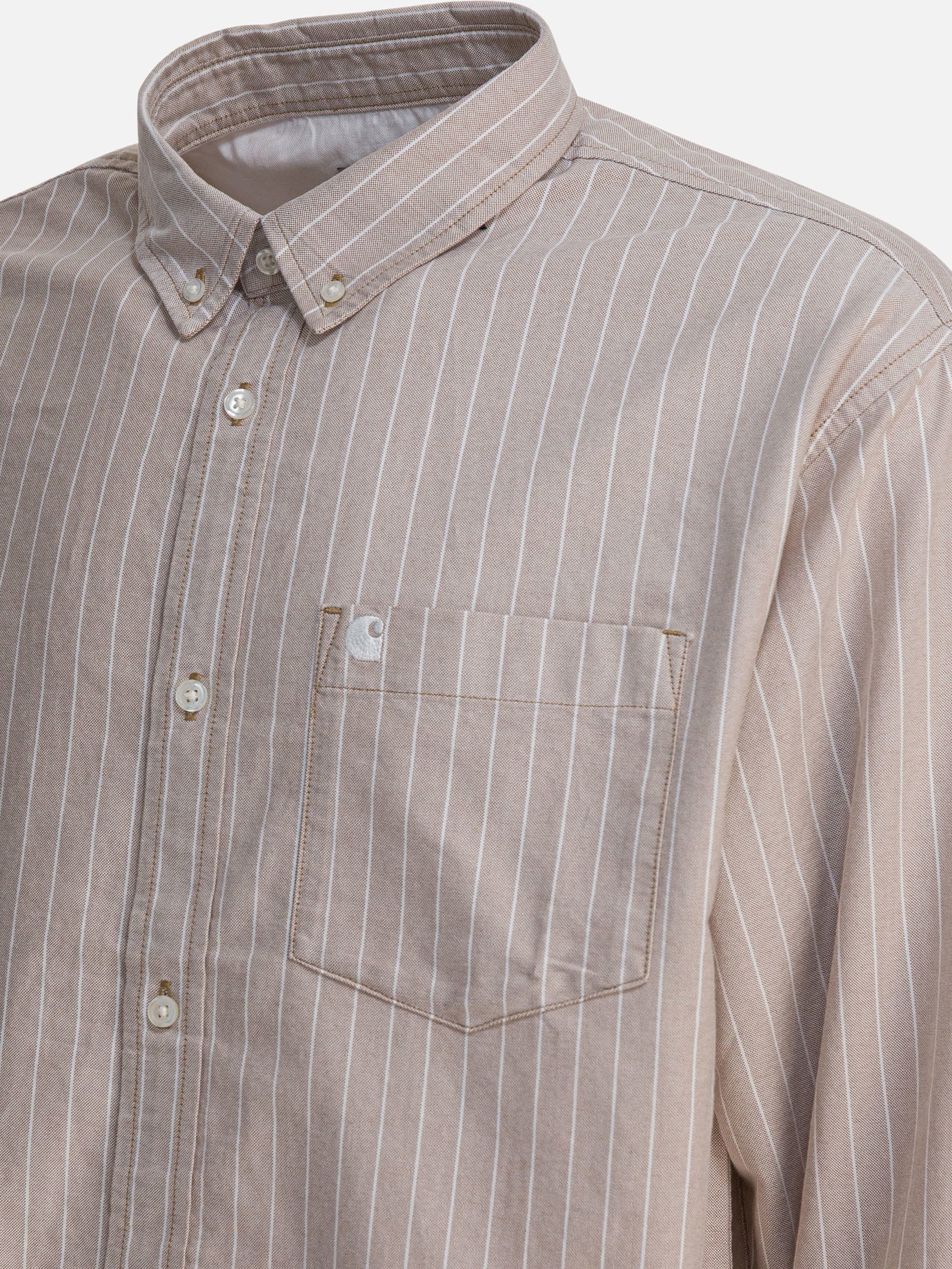 Casual shirts Striped  Beige - Carhartt WIP Men | PDP | VIETTI Online Store | Zoom-Modal_4
