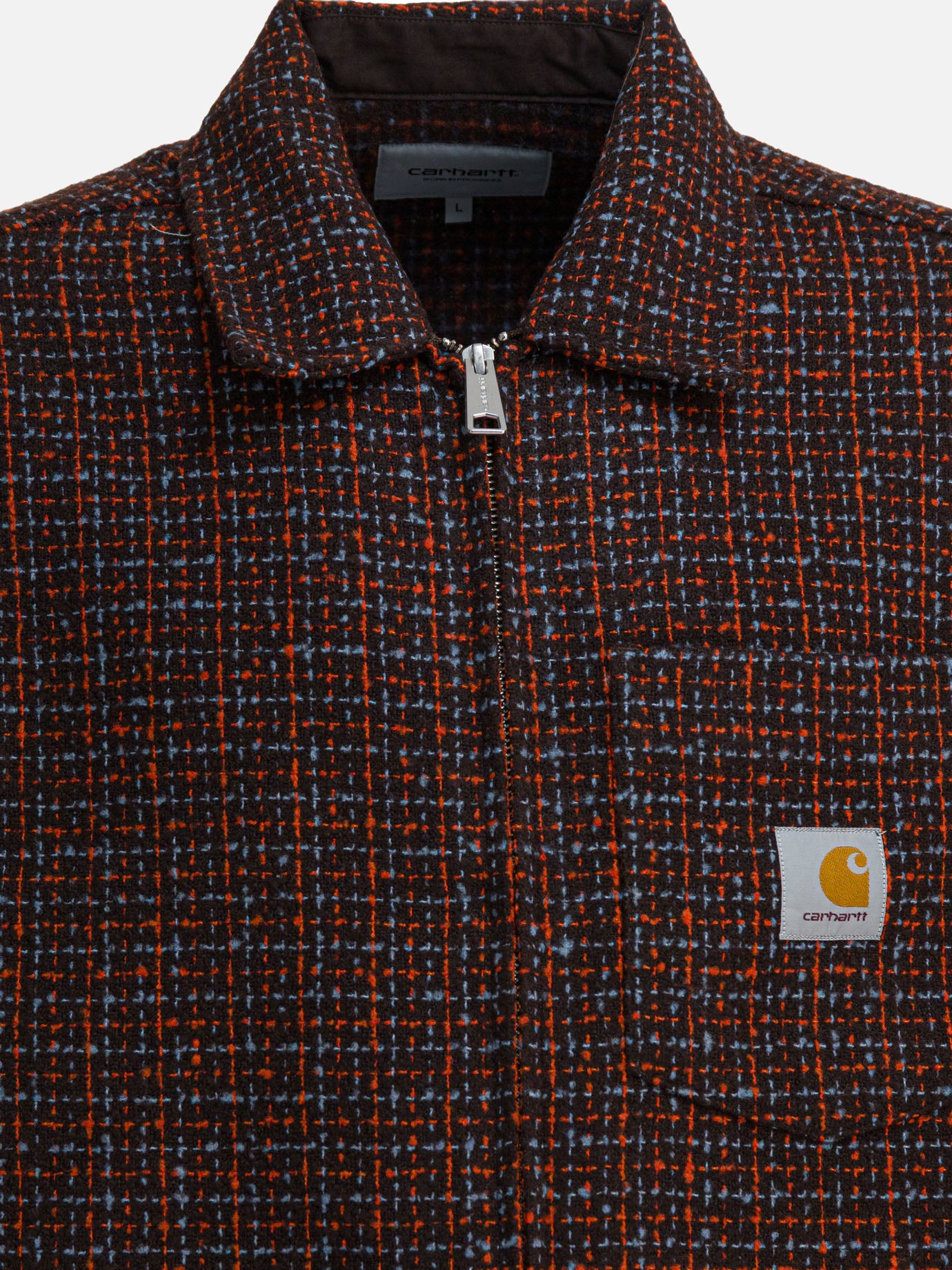 Overshirt jackets Tweed  Bordeaux - Carhartt WIP Men | PDP | VIETTI Online Store | Zoom-Modal_3

