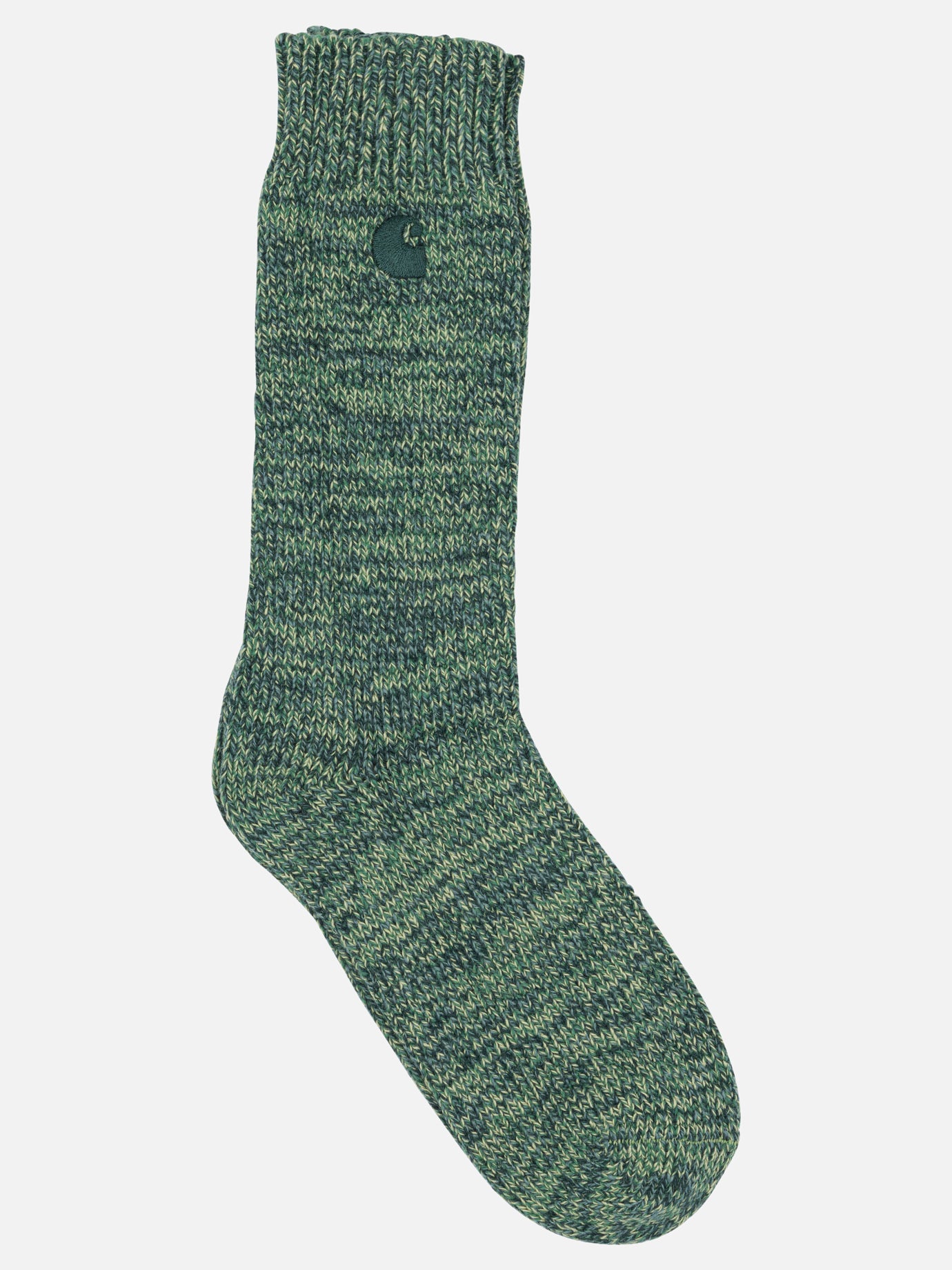 Calze classiche Logo  Verde - Carhartt WIP Uomo | PDP | VIETTI Online Store | Zoom-Modal
