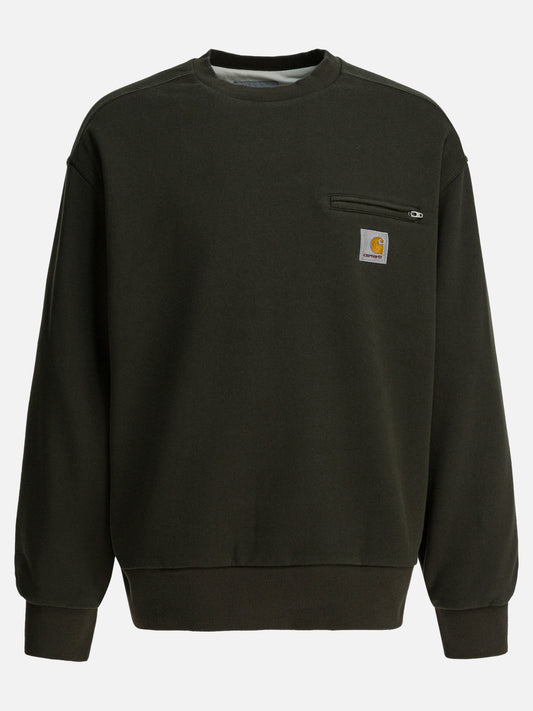 Crewnecks Logo  Green - Carhartt WIP Men | PLP | VIETTI Online Store 

